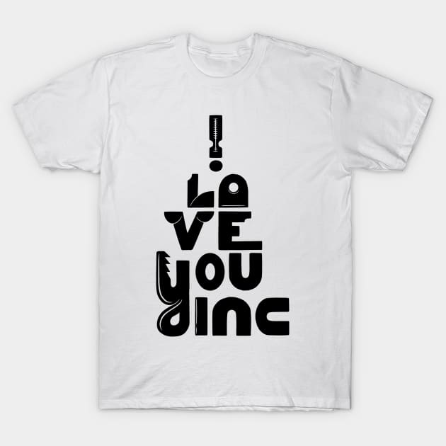 Couple i LOVE you T-Shirt by Merchsides